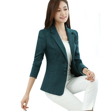 fashion 2020 Autumn Lady Blazers Coat Suits Female Jacket Suit New Elegant Coat high quality Spring Women's Blazer plus size 6XL 2024 - buy cheap