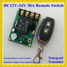 DC12V 30A Relay Receiver Remote Control Switch LED Lamp Light Remote ON OFF Switch DC14V 16V 24V 3000W Remote Controller 315/433 2024 - buy cheap