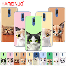 HAMEINUO Cute Cat Landscape animal Cover phone Case for Huawei NOVA 2 2S 3e PLUS LITE p smart 2018 enjoy 7s mate 7 8 9 10 pro 2024 - buy cheap