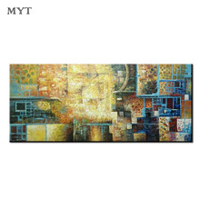 Fashion Handmade modren Abstract colorful Oil Painting On Canvas Wall Art Pictures For Living Room Home Decor no framed 2024 - buy cheap