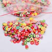 DIY 1 Set Fruit Slices clear SoftScented Stress Relief Toy Sludge Toys For Slime Kids Clay Toy  n# dropship 2024 - buy cheap