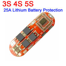 3S 4S 5S 25A Li-ion LiPo Polymer BMS 18650 Lithium Battery Protection Charging Board 11.1v 14.8v 18.5v batteries electrical tool 2024 - buy cheap