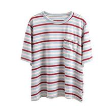 Summer Korean Women's Short-sleeved Loose T-shirt Yan Qing Huan 2018 Fashion Wild Striped Harajuku Casual Girl Wind Tops T-shirt 2024 - buy cheap