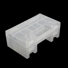 Caixa de plástico/organizador/suporte/contêiner caixa de armazenamento de bateria para aaa 9v bateria drop shipping 2024 - compre barato