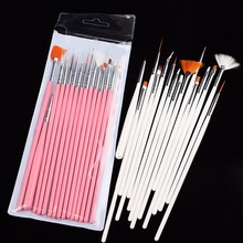 15pcs Nail Art Brush Professional UV Gel Acrylic Nail Brush Set Dotting Painting Drawing Pen Manicure Nail Tips Tools 2024 - buy cheap
