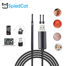 5.5mm Lens Android USB Endoscope Camera Ear Nose Skin Observed Endoscope 2IN1 Borescope Led Light Waterproof Mini Camera 1/2/5M 2024 - buy cheap