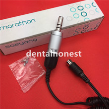 Новый стоматологический микромотор Marathon Handpieces SAEYANG e-тип щеточный мотор SDE-M33Es 2024 - купить недорого