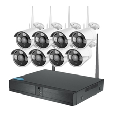 Sistema de videovigilancia inalámbrico para exteriores, Kit de 8 canales, 720P, NVR, 8 uds, 1.0MP, IR, P2P, Wifi, IP, Sistema de cámaras de seguridad CCTV, 1TB, 2TB, HDD 2024 - compra barato