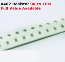 500 unids/lote SMD Chip 0402 resistencia 620 K/680 K/750 K/820 K/910 K/Ohm resistencia de 5%/620/680/750/820/910/K resistencias envío gratis 2024 - compra barato
