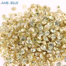 MHS.SUN 1440pcs SS12 Jewelry Accessories Colors Loose Faceted Rhinestones Point back Glass Stones For Clothing Decoration 2024 - buy cheap