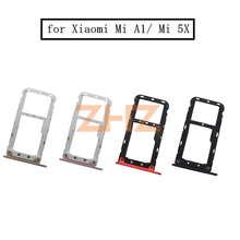 Для Xiaomi Mi A1 Mi 5X держатель лотка для карт Nano слот карты SIM Micro SD адаптер замена запасные части MiA1 Mi5X 2024 - купить недорого