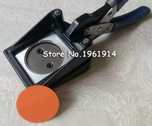 NEW Hand Held Manual Round 32mm 1-1/4" Paper Graphic Punch Die Cutter for Pro Button Maker 2024 - buy cheap