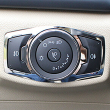 Cubierta de interruptor para lámpara de coche, de acero inoxidable, para Ford Focus 3 Escort de coche Kuga styling 2024 - compra barato