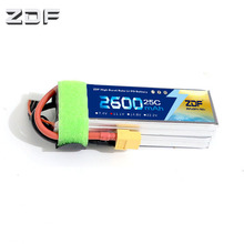 ZDF 3S Lipo батарея 11,1 v 2600mAh 25C 50C для RC вертолета автомобиля лодки квадрокоптера самолета AKKU Bateria 2024 - купить недорого