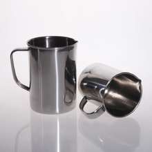 Мерный стаканчик из нержавеющей стали с ручкой, градуированное лабораторное оборудование или кухонные инструменты 2024 - купить недорого