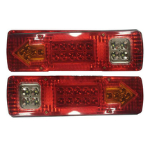 2pcs 12V Led Rear Tail Lights Lamp 5 Function For Trailer Caracan Truck 19Led Trailer Lights LED Stop Lights 2024 - buy cheap