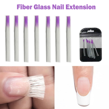 Juego de extensiones de uñas de fibra de vidrio, Set de 50/30/10 unidades de fibra de vidrio, para salón de manicura 2024 - compra barato