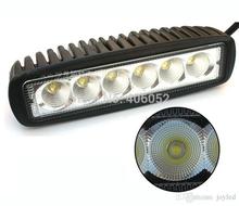10pcs 1550LM Mini 6 Inch 18W 6 x 3W CREE LED Light Bar as Worklight / Flood Light / Spot Light for Boating/Hunting/Fishing 2024 - buy cheap