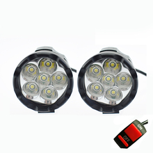 Moto rbike spotlight led moto 60w luzes auxiliares drl 12v moto rcycle farol 6000k ponto nevoeiro luzes de trabalho acessórios do carro 2024 - compre barato