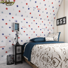 beibehang American Pentagram wallpaper for walls 3 d papel de parede wall papers home decor Children's room Living Room Bedroom 2024 - buy cheap