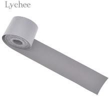 Lychee-Cinta reflectante de 3m, tejido sintético para coser, Material de costura DIY, accesorios para prendas de vestir 2024 - compra barato