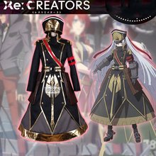 Amine Re:Creators cosplay Gunpuku no Himegimi Anime Costume for Adlut Uniform Party Halloween Carnival Costume 2024 - buy cheap