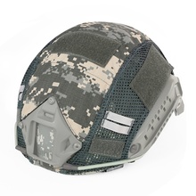 Capa camuflada para capacete de airsoft, capa militar tática para tiro de paintball, acessório para capacete rápido mh/pj, novo 2024 - compre barato