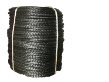 Cabrestante sintético negro de 4mm x 200M, línea de cuerda de 12 hebras, Cable de remolque de UHMWPE todoterreno para barco/ATV/UTV/SUV/4x4/4WD 2024 - compra barato