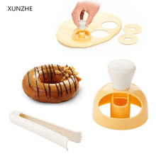 XUNZHE Creativo Plastic donut cake mold bakeware Tools for baking cakes Tools desserts bread cutter maker mold tool kitchen 2024 - buy cheap