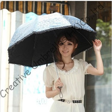 women's summer parasol,100%sunscreen,UPF>50+,princess parasol,8 ribs,black  coating,pocket parasol,UV protecting,arched lacing 2024 - buy cheap