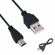 Venta al por mayor 80cm USB 2,0 A macho A Mini 5 Pin B cargador de datos Cable de carga adaptador 5TLR Mini USB adaptador para reproductor MP3 MP4 2024 - compra barato