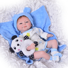 KEIUMI 17'' Soft Silicone Vinyl Reborn Baby Doll Realistic Girl and Boy Twins Reborn Boneca Ugly Doll Collectible Birthday Gifts 2024 - buy cheap