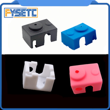 New V6 Silicone Sock 3D printer Support V6 PT100 Original J-head 1.75/3.0mm Heated Block Extruder Prusa i3 MK3 2024 - buy cheap