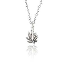 Fashion Gothic Maple Leaf Pendant Vintage Chain Necklace Men and Women Leaf Pendant Trend Personality Necklace Jewelry 2024 - buy cheap