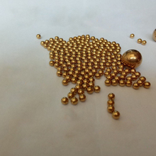 Bolas decorativas de acero, bolas de latón en miniatura, hardware de cobre sólido, Tuercas de 9mm, 9,5mm, 9.525mm, 10mm, 8 Uds. De diámetro interior 2024 - compra barato