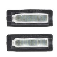 2x 18 SMD LED License Plate Number Light Lamp Error Free For Benz Smart Fortwo Coupe Convertible 450 451 W450 W453 2024 - buy cheap