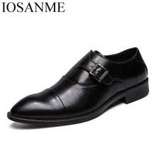 Sapatos clássicos masculinos formais em couro, calçados estilo oxford de marca de luxo, elegante, de tamanho grande, para homens 2024 - compre barato