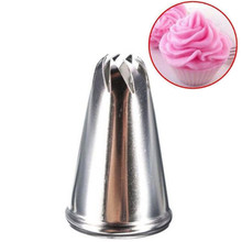 1Pcs Spiral Drop Rose Flower Icing Piping Nozzles DIY Stainless steel Cream Cake Decorating Tools Drop Shipping 2024 - buy cheap