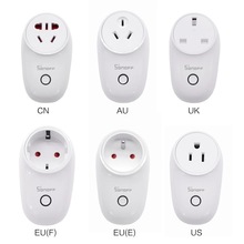 Sonoff S26 WiFi Smart Socket Plug UK/EU Wireless Power Sockets Smart Home Relay Switch Wireless Remote Control  Work With Alexa 2024 - buy cheap