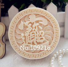 wholesale!!!1pcs Chinoiserie with Copper Cash(ZX96) Handmade Soap Mold Crafts DIY Silicone Mould 2024 - buy cheap