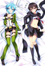 Japanese Anime Otaku Sword Art Online Throw Dakimakura Pillow Cover Case Hugging Body Y053 2024 - buy cheap