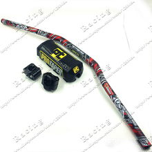 Pro Taper Fat Bar 1-1/8 "Черный Металлический Набор Mulisha Dirt Bike MotorCross Fat Bar Mad Racing руль 810 мм Бесплатная доставка 2024 - купить недорого