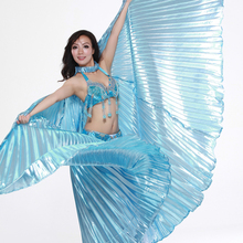 Professional Dancing Belly Dance Costume Isis Wings 10 Colors 2024 - buy cheap