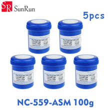 5pcs NC-559-ASM 559 100g 100cc Lead-Free Solder Flux Paste For SMT BGA Reballing Soldering Welding Repair No Clean C0040 2024 - buy cheap