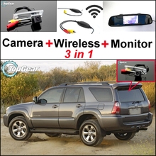 Hilux-câmera de estacionamento para toyota 4runner sw4 n210, imagem 3 em 1, wi-fi, receptor sem fio, monitor espelho, fácil instalação 2024 - compre barato