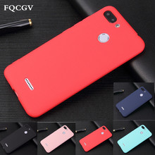 FQCGV Матовый телефон случае для сяо mi красный mi 6A 6 PRO 4X задняя крышка для Xiaomi mi A2 lite 9 полная более мягкий, силиконовый, из ТПУ чехол 2024 - купить недорого
