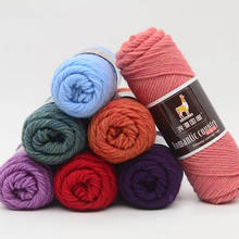300g 3Pcs Lana Alpaca Wool Blends Silk Thick Crochet Thread Yarn For Hand Knitting ECO-Dyed Merino Woolen Sweater Scarf Cardigan 2024 - buy cheap