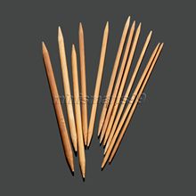 Juego de agujas de tejer de doble punta de bambú, Kit de agujas de punto, herramientas y accesorios de coser domésticos, 11 tamaños, 55 Unidades 2024 - compra barato