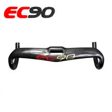 2016 2017 New EC90 carbon fiber carbon fiber highway bicycle thighed handle carbon handlebar road bike handlebar 400 420 440MM 2024 - buy cheap