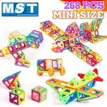 268PCS Mini Magnetic Building Blocks Magnetic Constructor Building Toys For Children Plastic Magnetic Block Educational Toys 2024 - buy cheap